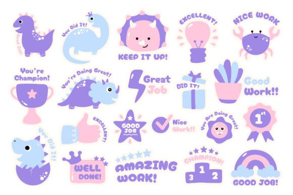 Elevate Your Projects with the Great Job Illustration Set