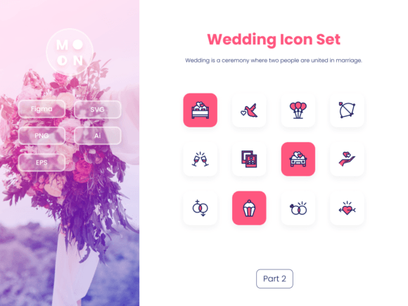 Enhancing Wedding Projects with Wedding Icon Set Part 2