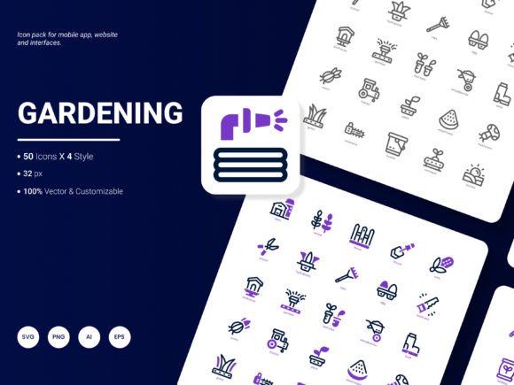 The Ultimate Gardening Icon Pack for Modern Creators