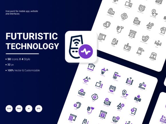Your Next Project Deserves Futuristic Icons